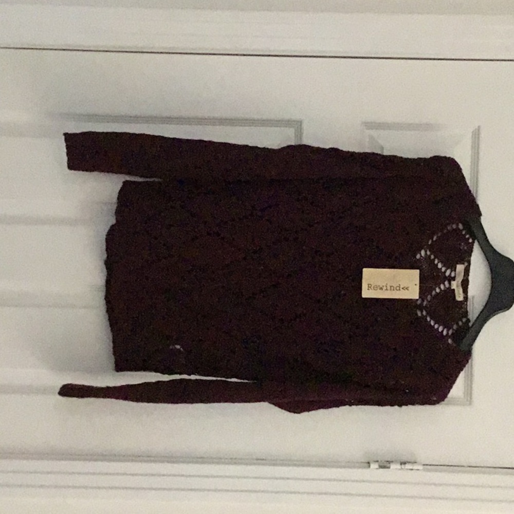 Rewind knit top